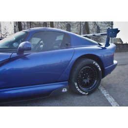 Накладки сплиттеры на пороги на Dodge Viper II GTS